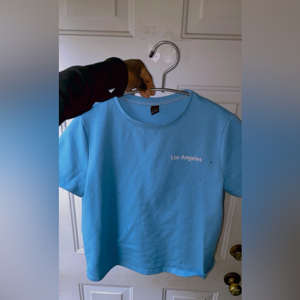 Los Angeles Baby Blue 2 piece set